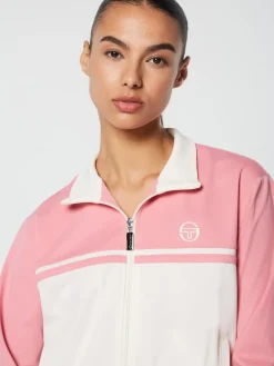 Fashion Vasto Track Jacket- Wild Rose For The Court