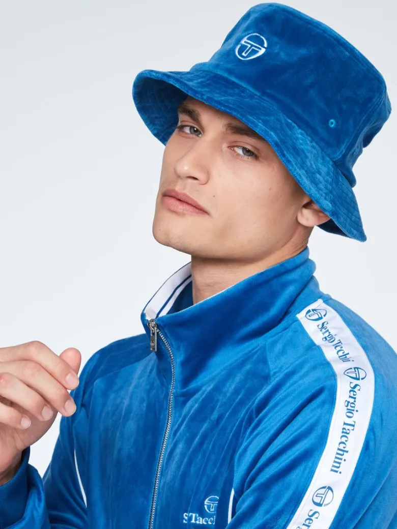 Hot Velour Bucket Hat- Vallarta Blue View All