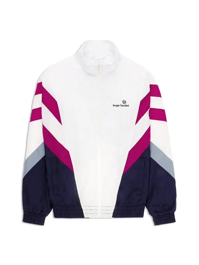 Best Verona Track Jacket- White/ Multi Jackets