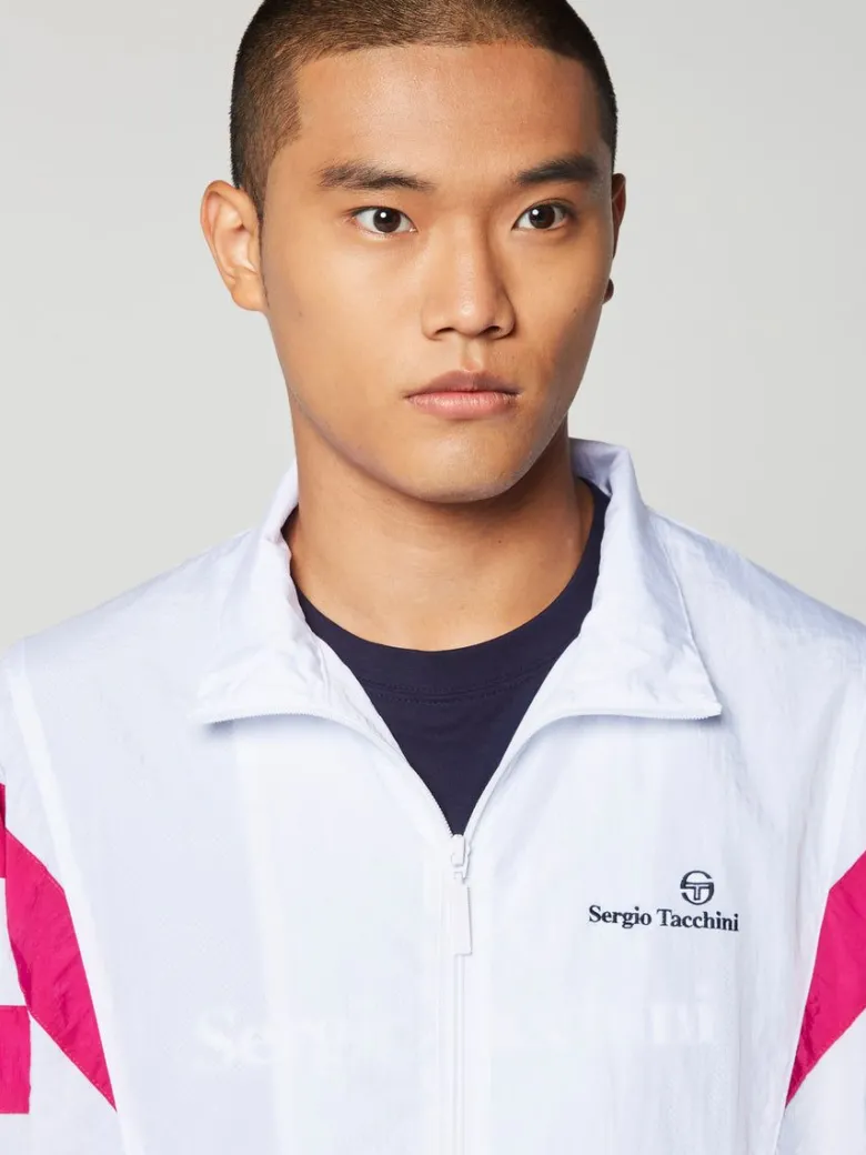 Best Verona Track Jacket- White/ Multi Jackets