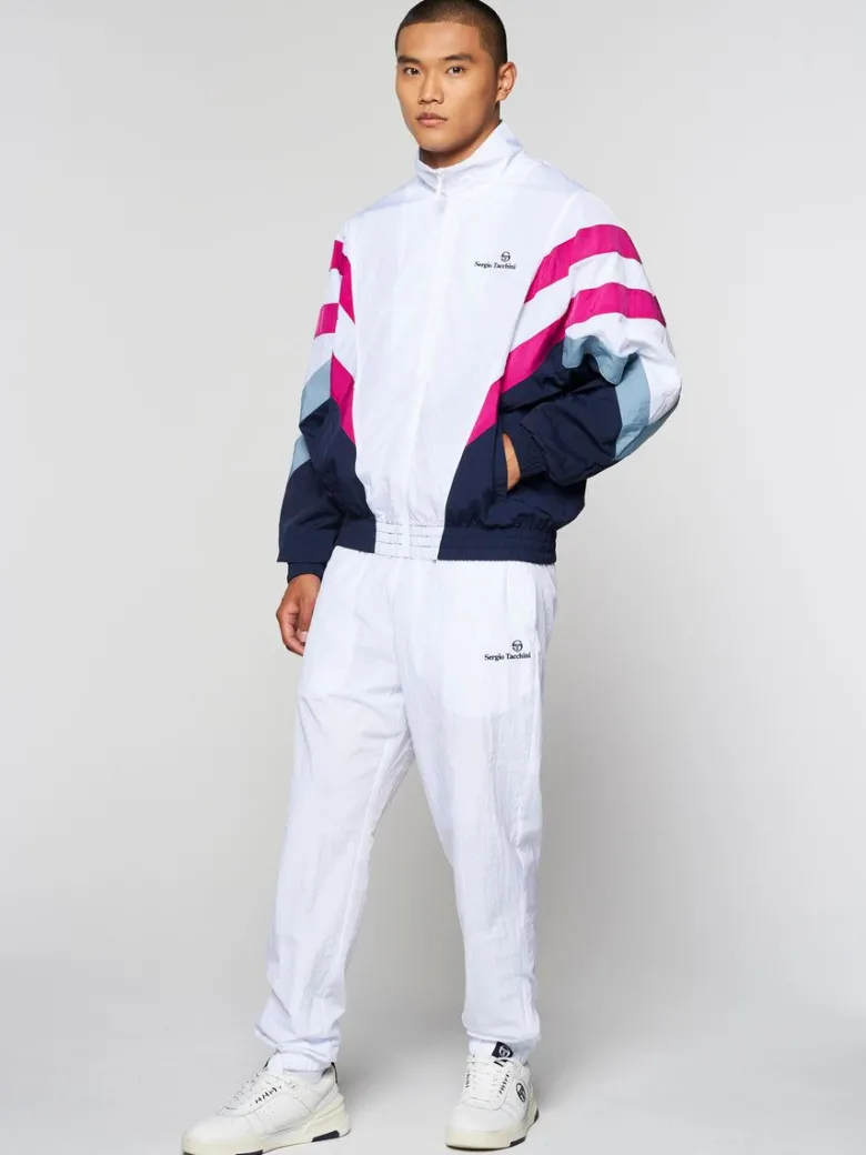 Clearance Verona Track Jacket- White/ Multi Tracksuits