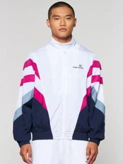 Sale Verona Track Jacket- White/ Multi View All