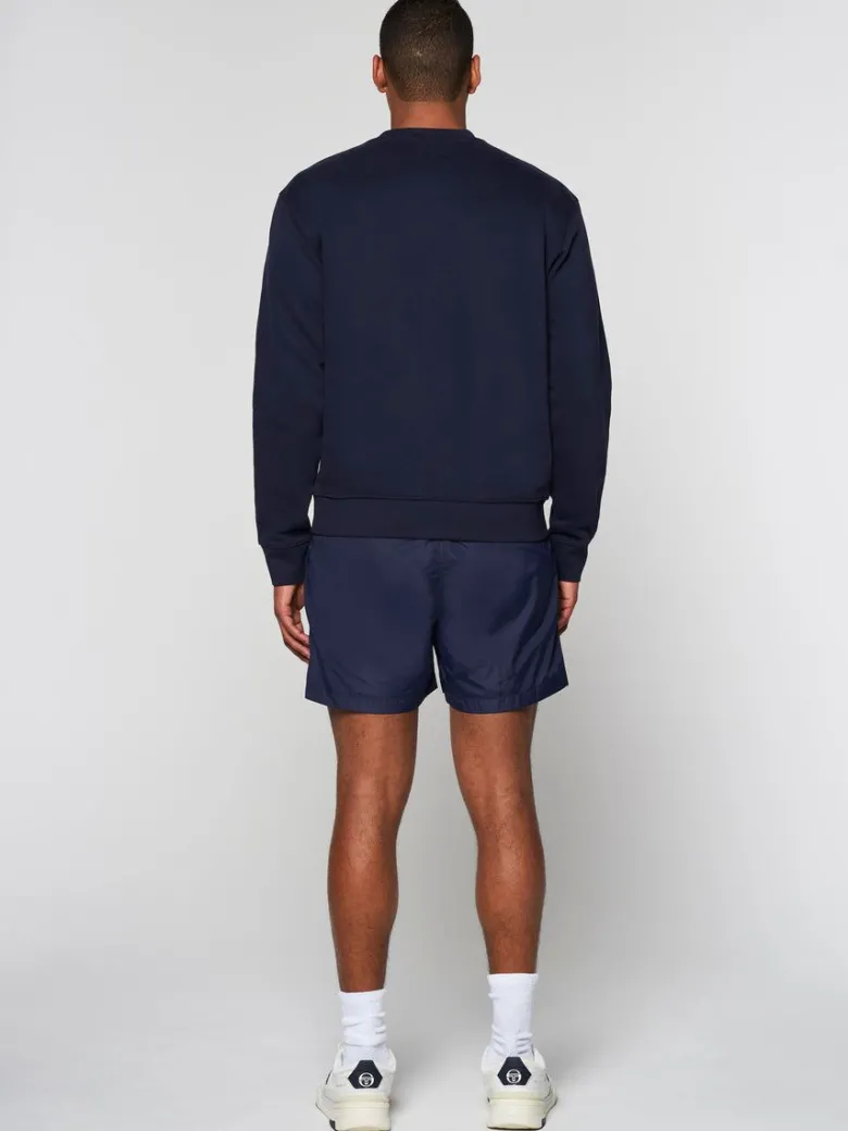 New Warp Crewneck- Maritime Blue View All