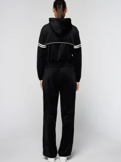 Online Women'S Scopeto Hoodie- Black Beauty Velour