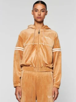 Fashion Women'S Scopeto Hoodie- Meerkat Velour