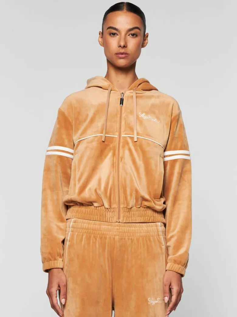 Fashion Women'S Scopeto Hoodie- Meerkat Velour