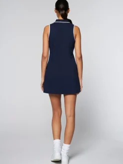 Outlet Women'S Vigentino Tennis Dress- Maritime Blue Dresses