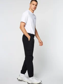 Hot Woven Cargo Jogger Pants- Black Pants And Sweatpants