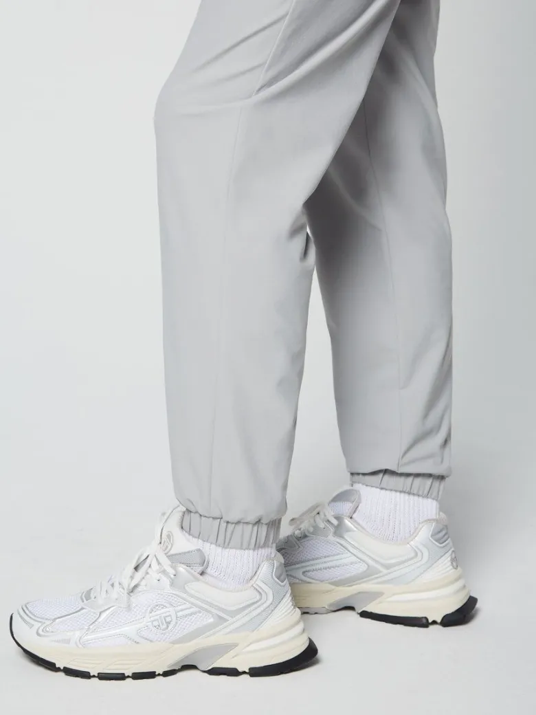 Fashion Woven Cargo Jogger Pants- Heather Grey View All
