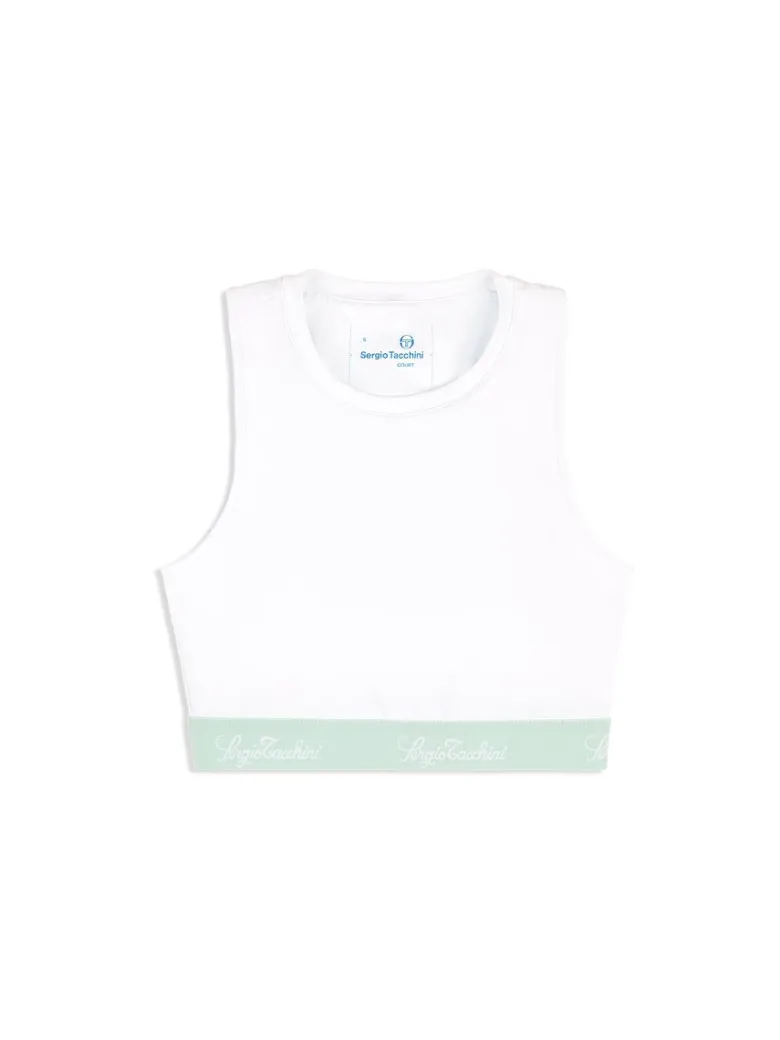 Discount Zambrini Top- Brilliant White Tops And Sports Bras