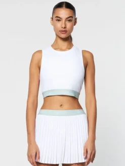 Discount Zambrini Top- Brilliant White Tops And Sports Bras