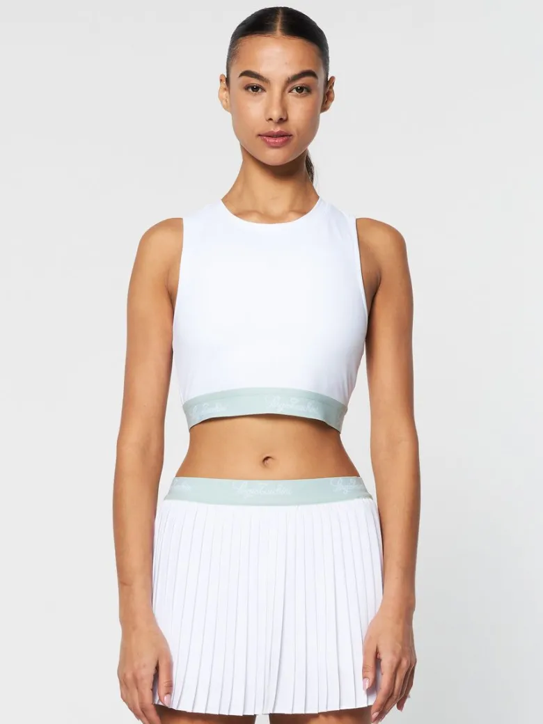 Discount Zambrini Top- Brilliant White Tops And Sports Bras