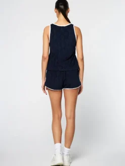 Sale Zona Tank- Maritime Blue Tops And Sports Bras