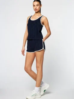 Best Zona Tank- Maritime Blue For The Court