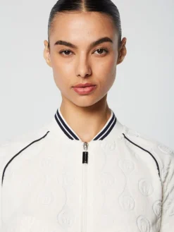 New Zona Track Jacket- Gardenia For The Court