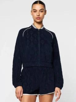 Discount Zona Track Jacket- Maritime Blue View All