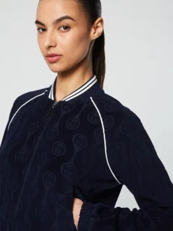 Discount Zona Track Jacket- Maritime Blue View All